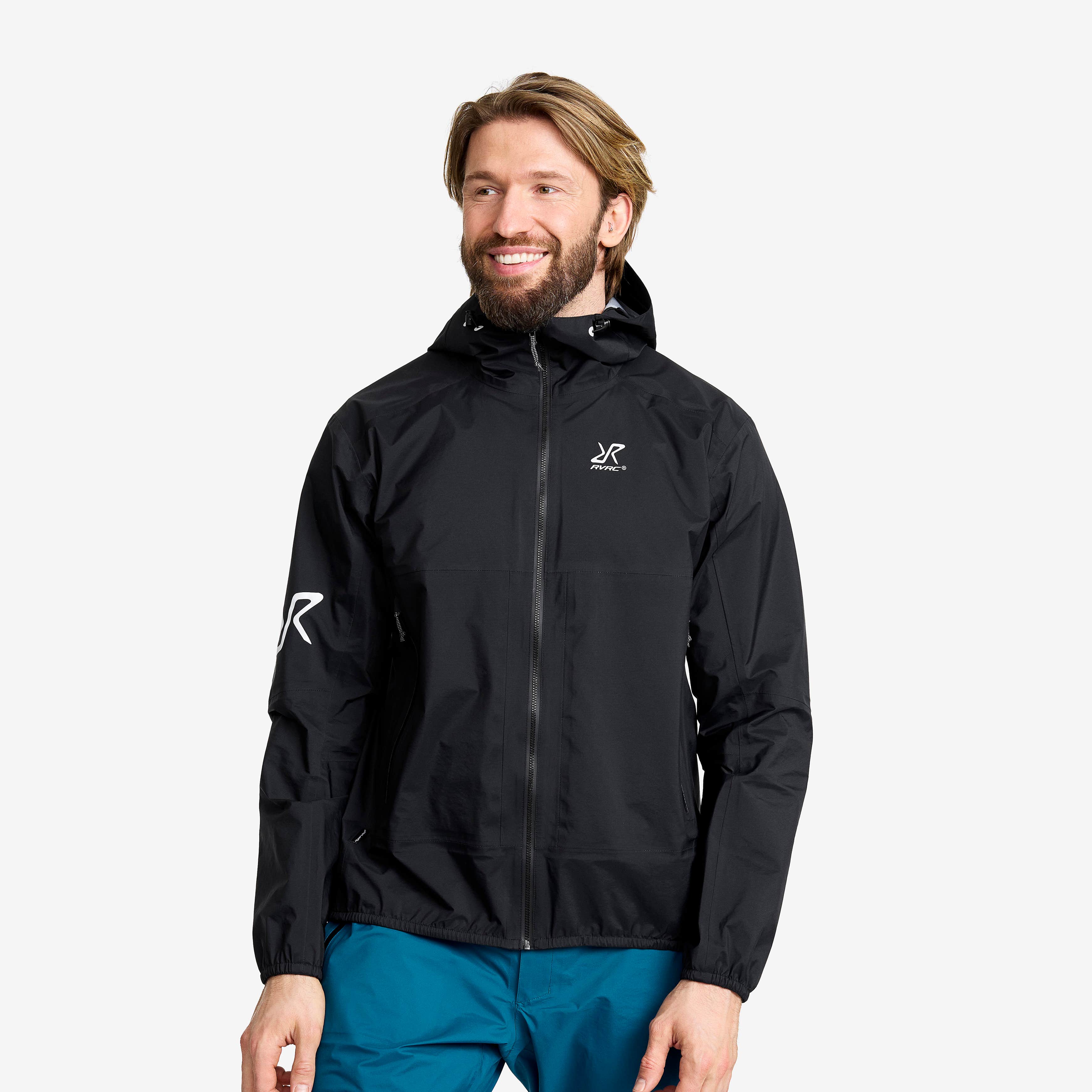 Arcade 3L Lightweight Jacket Herre Black