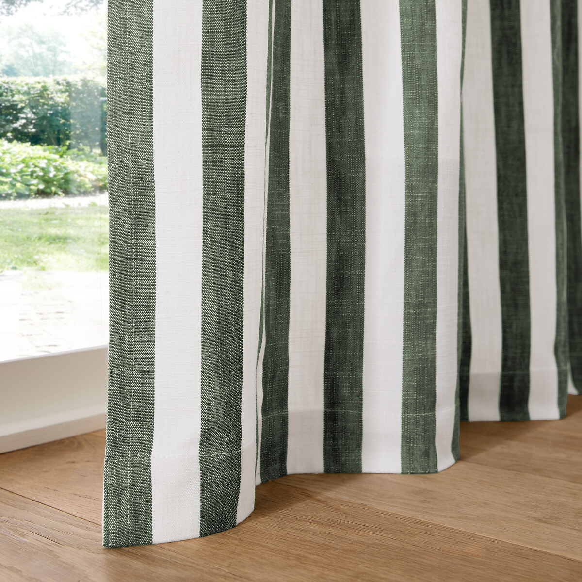 LA REDOUTE INTERIEURS<br>Cortina de algodão com ilhós Ramla