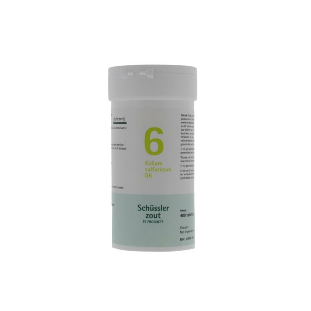 Pfluger Schussler Zout nr 6 Kalium Sulfuric D6400 tabletten
