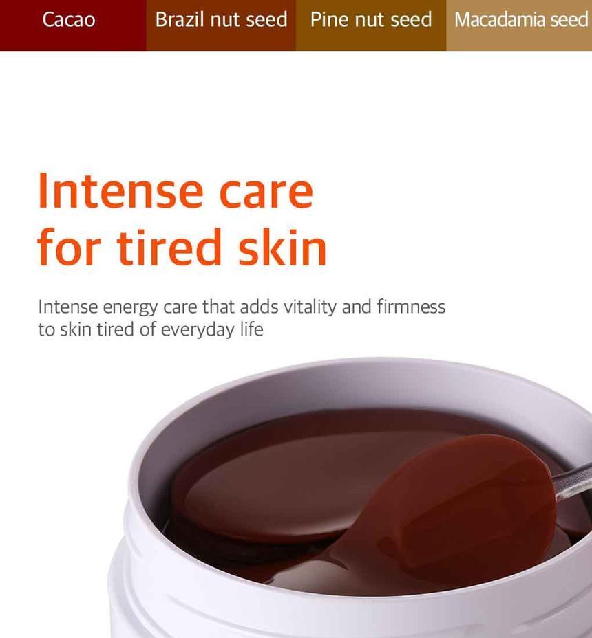 PETITFEE - CACAO Energizing Hydrogel Oogmasker