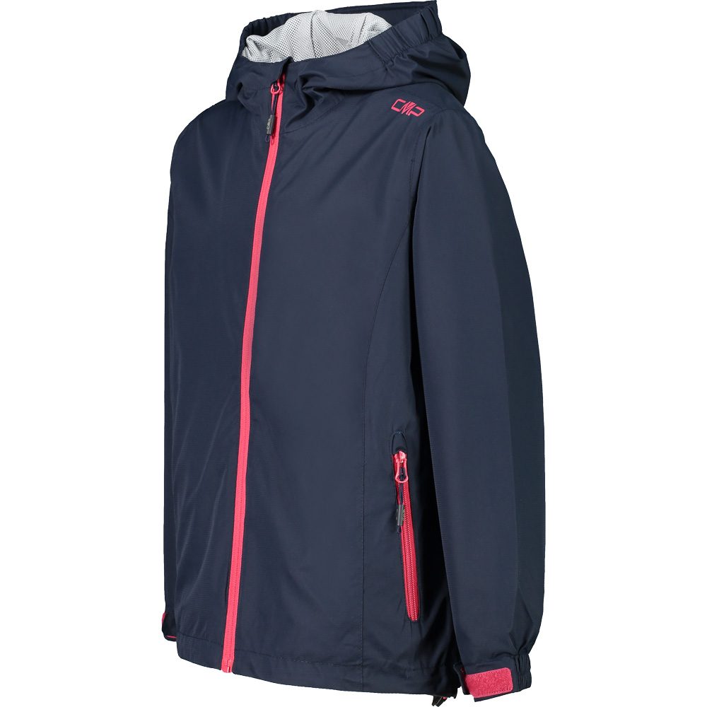 CMP Regenjacke mit Kapuze Kinder black blue