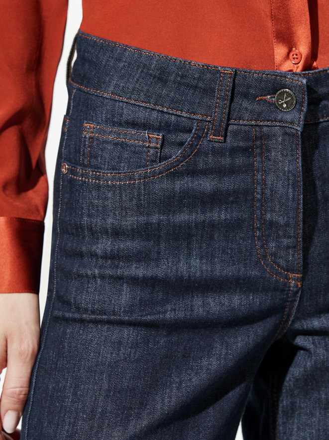 Ultraleicht-Jeans-Culotte