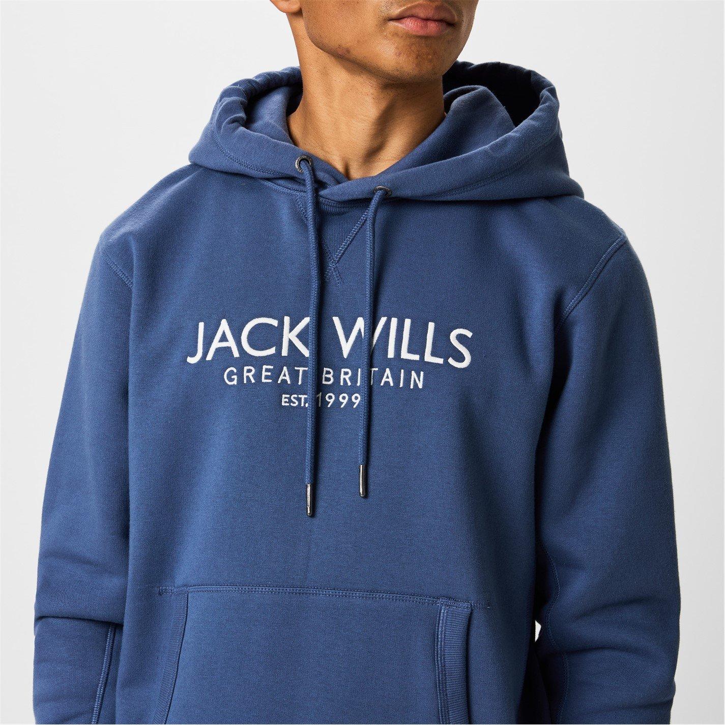 Jack Wills JW Batsford Logo Hoodie