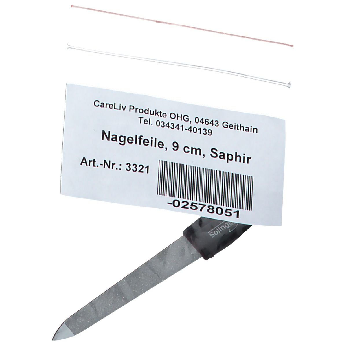 Nagelfeile Saphir 9 cm