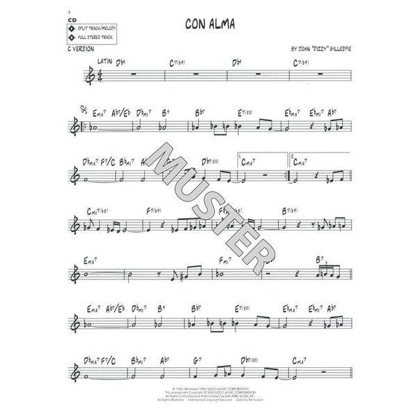 Hal Leonard Jazz Along Dizzy Gillespie