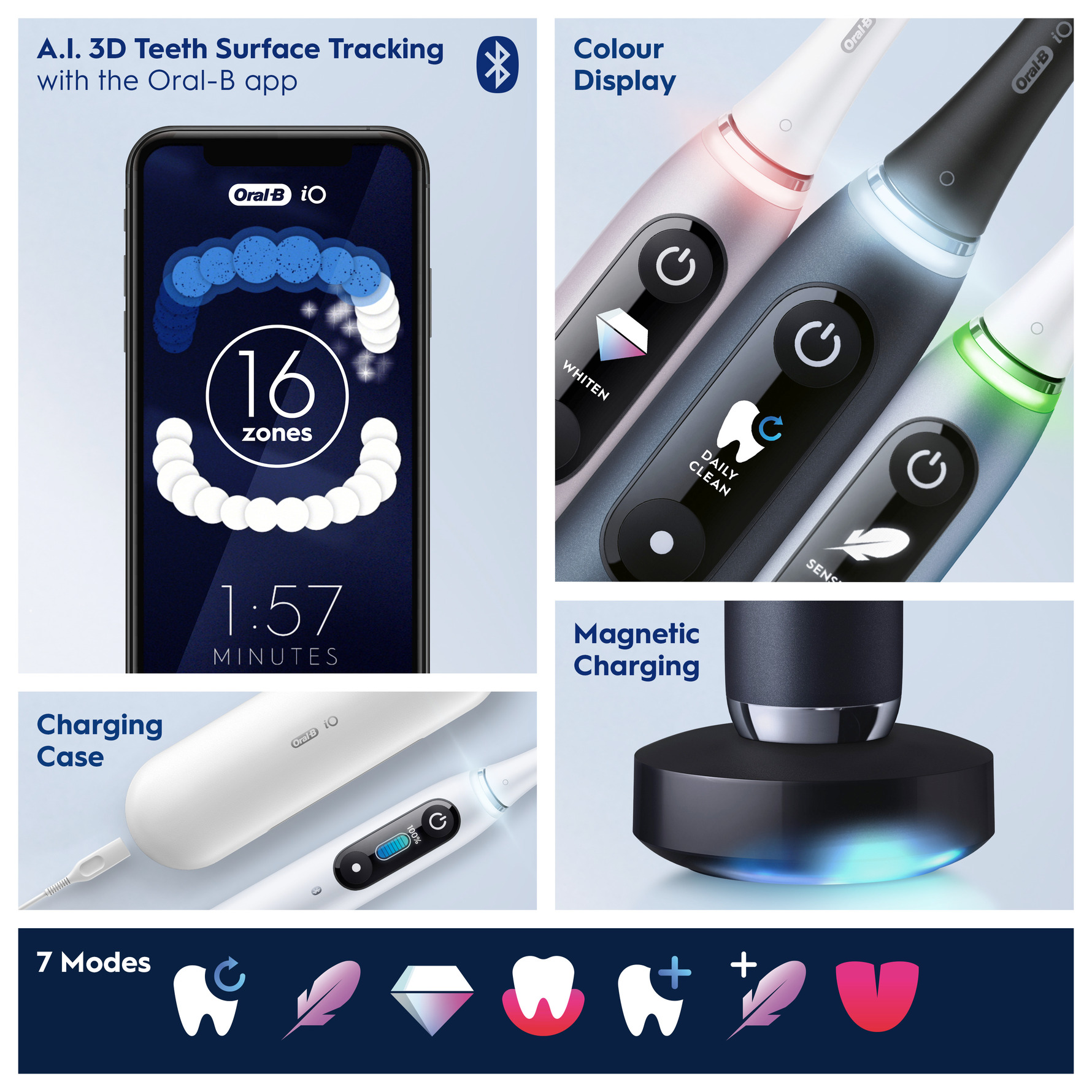 Oral-B iO 9s Eltandbørste Rose Quartz