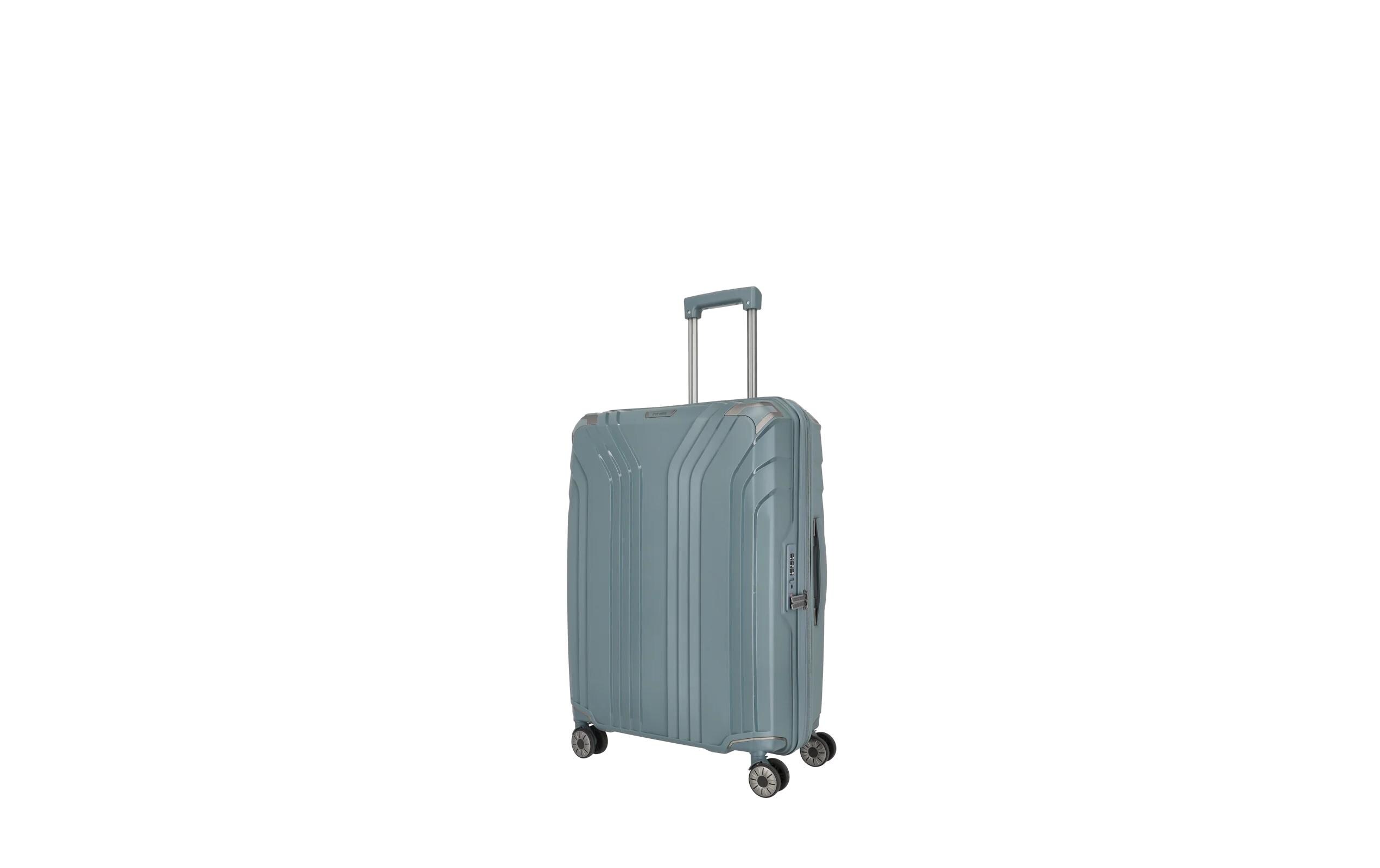 Koffer Elvaa Trolley M 72 l, BlaugrauReisekoffer