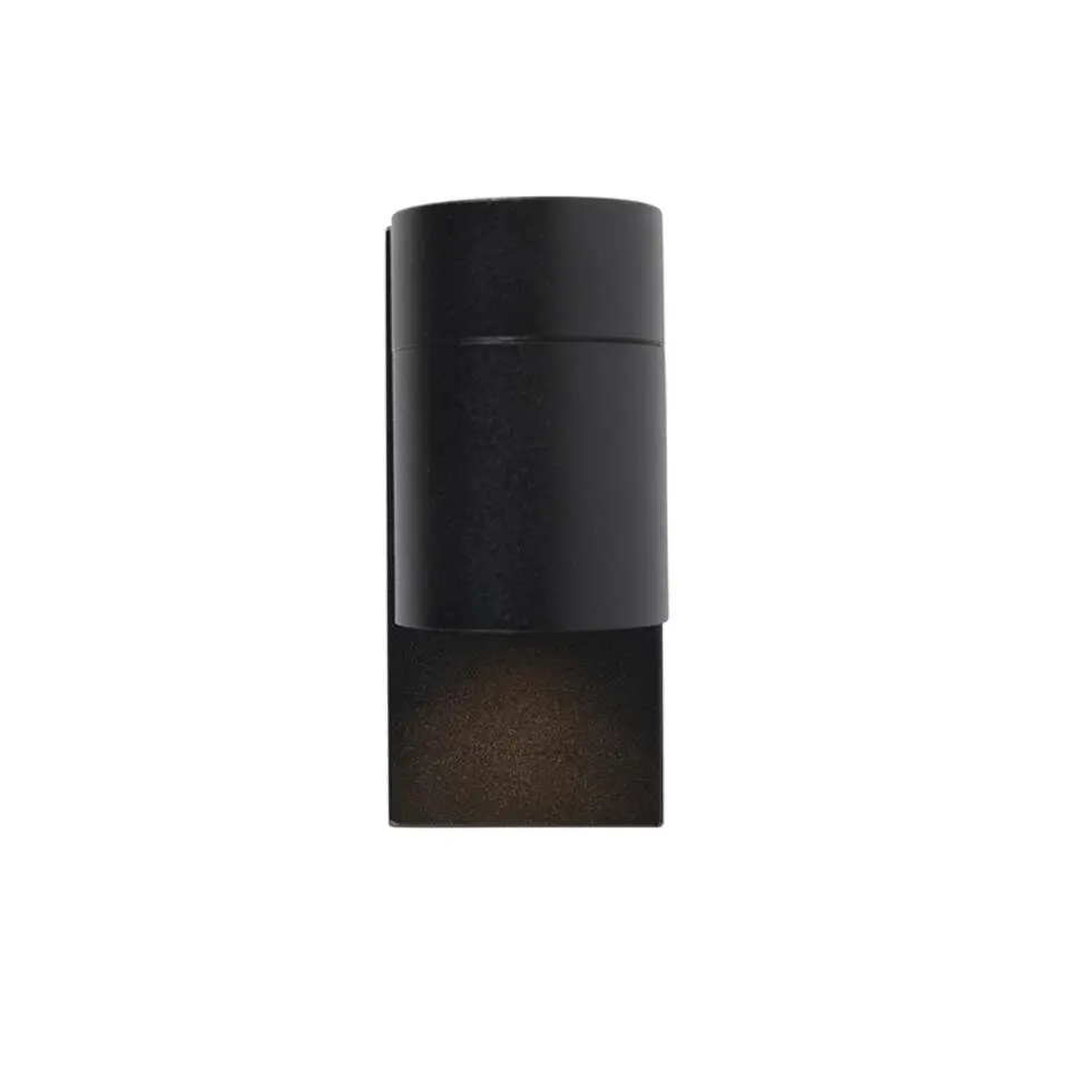 Qazqa buitenlampen met sensor solo zwart gu10