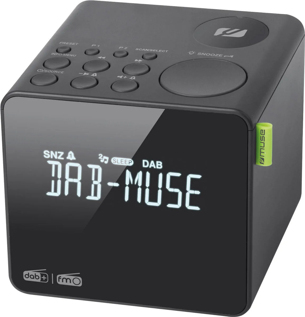 Muse M-187 DAB Radios réveils