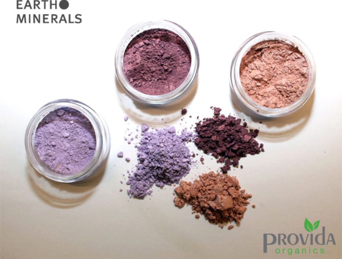 provida organics  Earth Minerals Luminous Shimmer Eye Shadow, Plum (2,50 g)