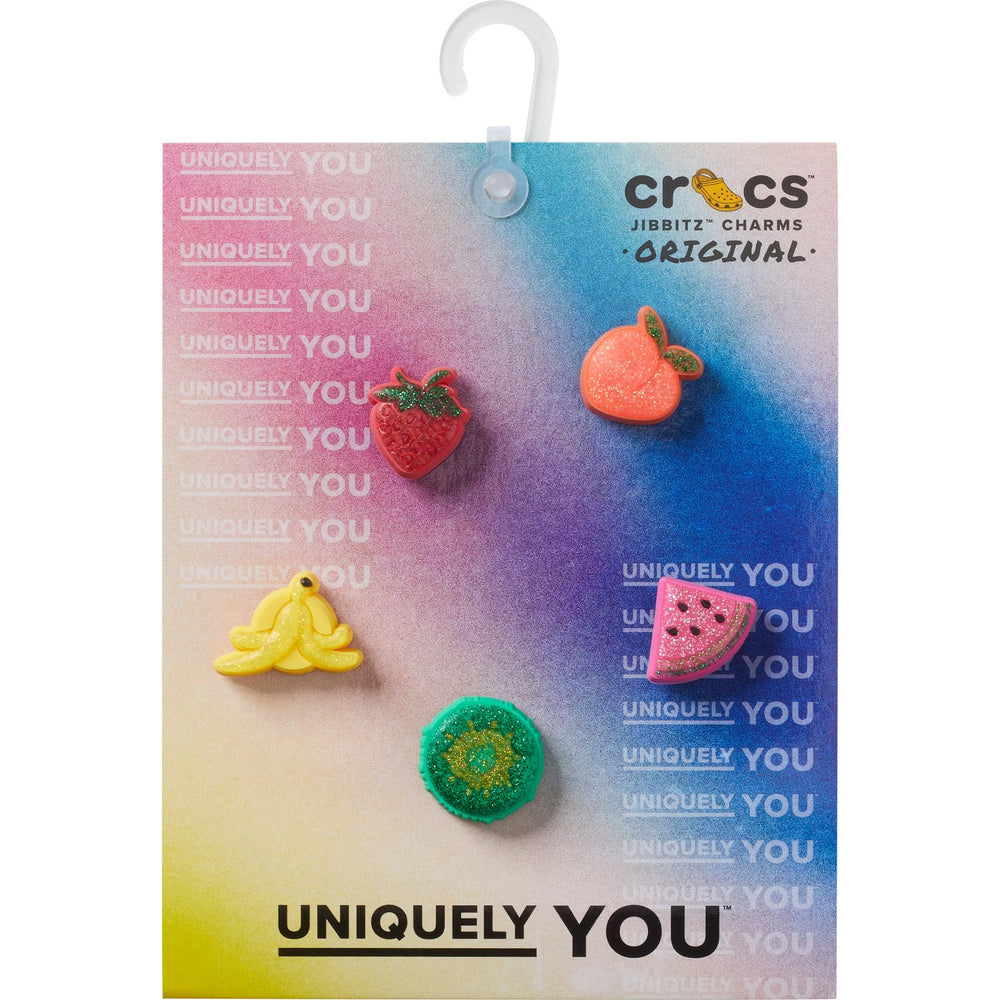 Køb Crocs Jibbitz™ Sparkle Glitter Fruits 5-pack