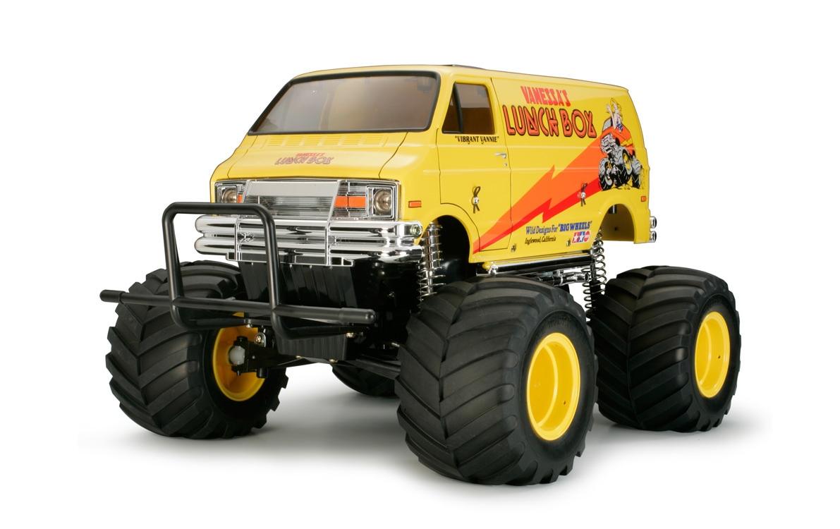 Monster Truck Lunch Box CW-01 RWD Bausatz mit ESC, 1:12<br>2WD Off-Road Modell Bausatz mit US Van Karosserie
