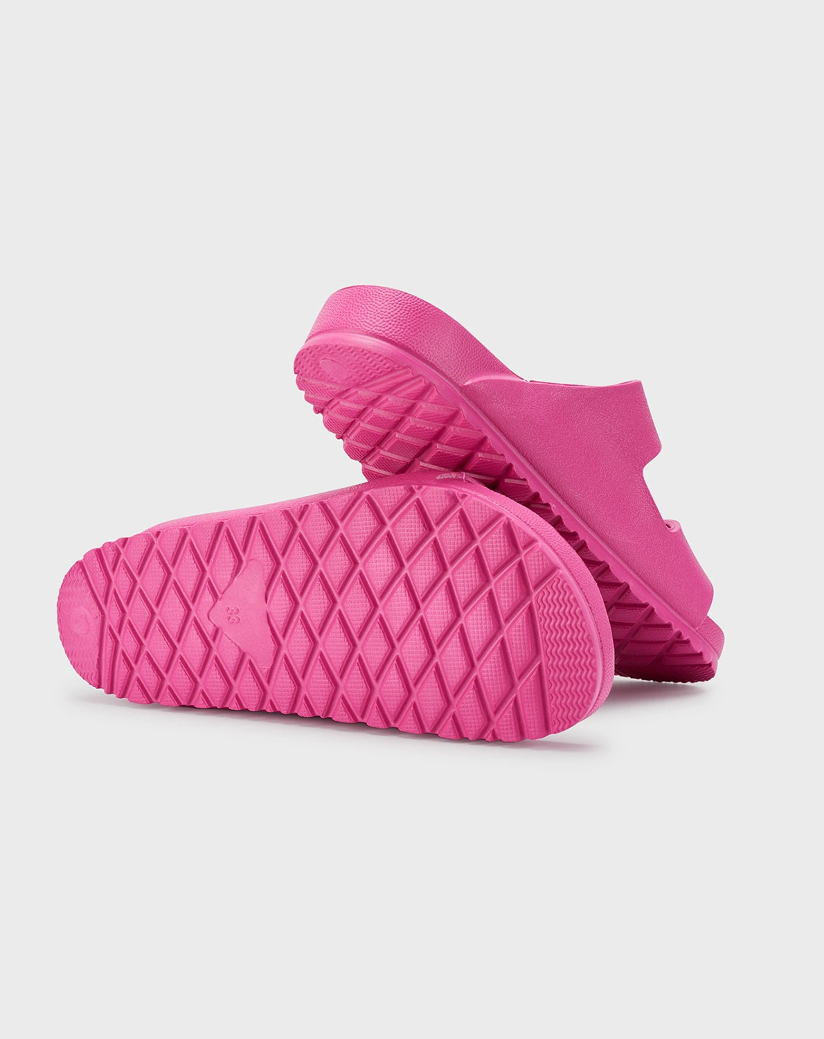 Pantoletten EVA in fuchsia