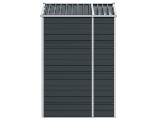 VIDAXL - Abri de jardin anthracite 191x130x198 cm acier galvanisé