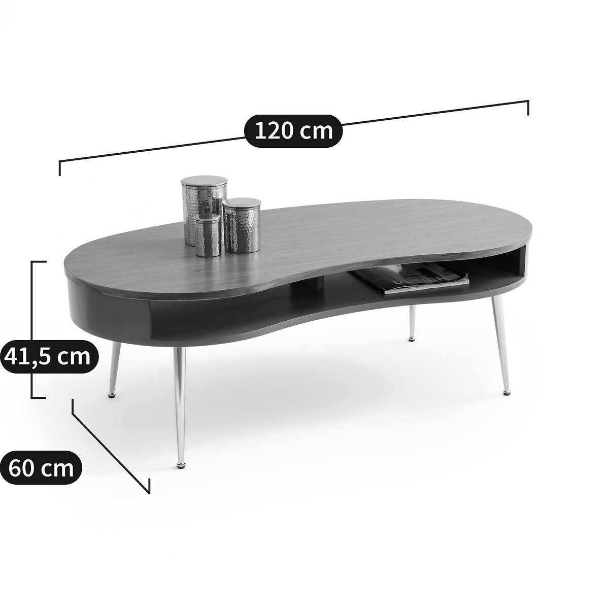 LA REDOUTE INTERIEURS<br>Mesa de centro TOPIM