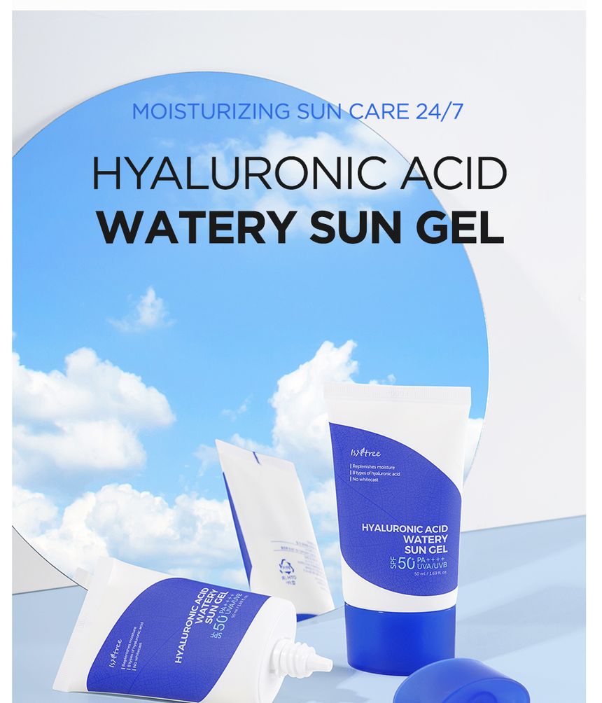 Isntree - Hyaluronzuur Waterige Zonnegelset