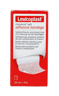 Leukoplast Elastomull Haft Fixatiewindsel 10 cm 1ST