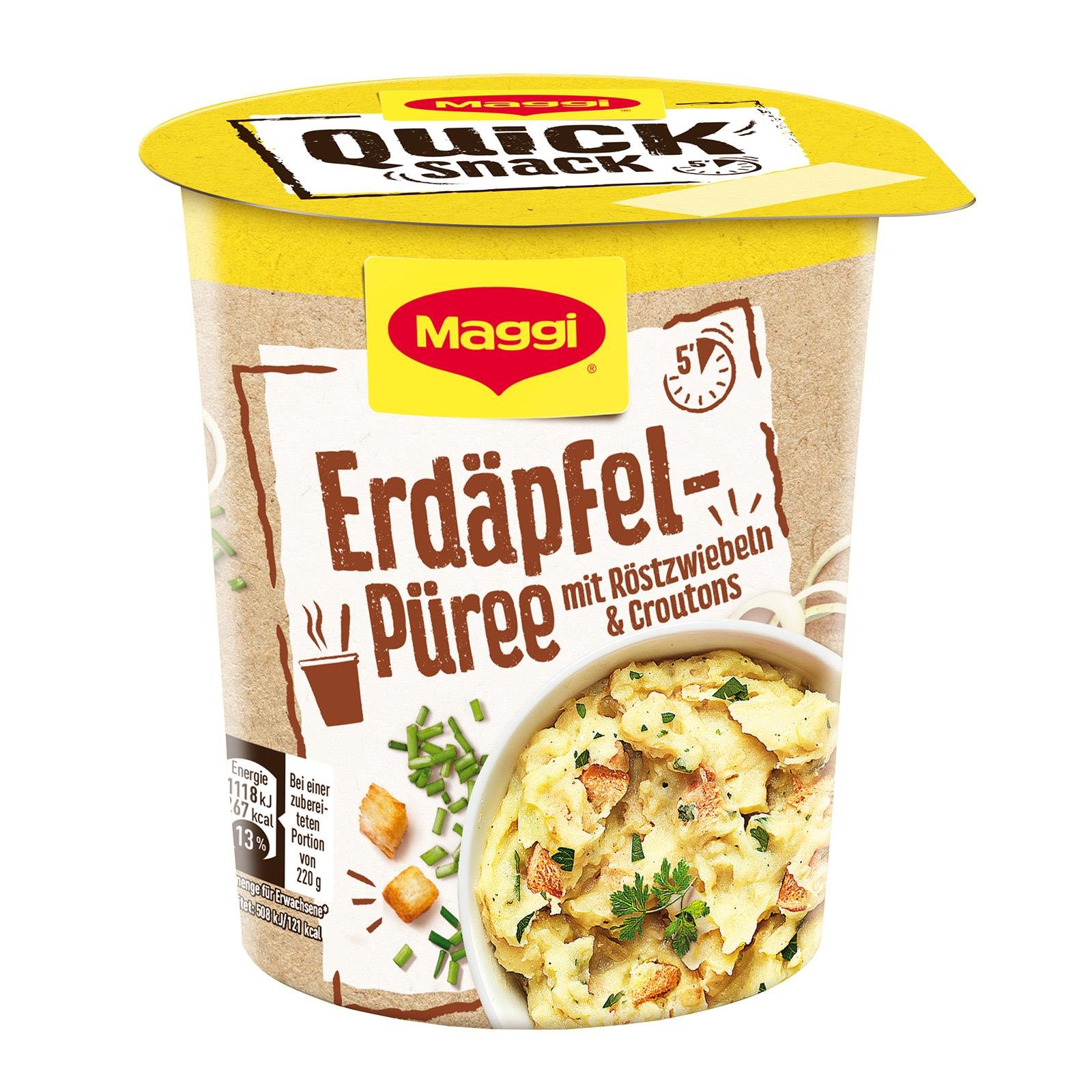 MAGGI Quick Snack Erdäpfel-Püree