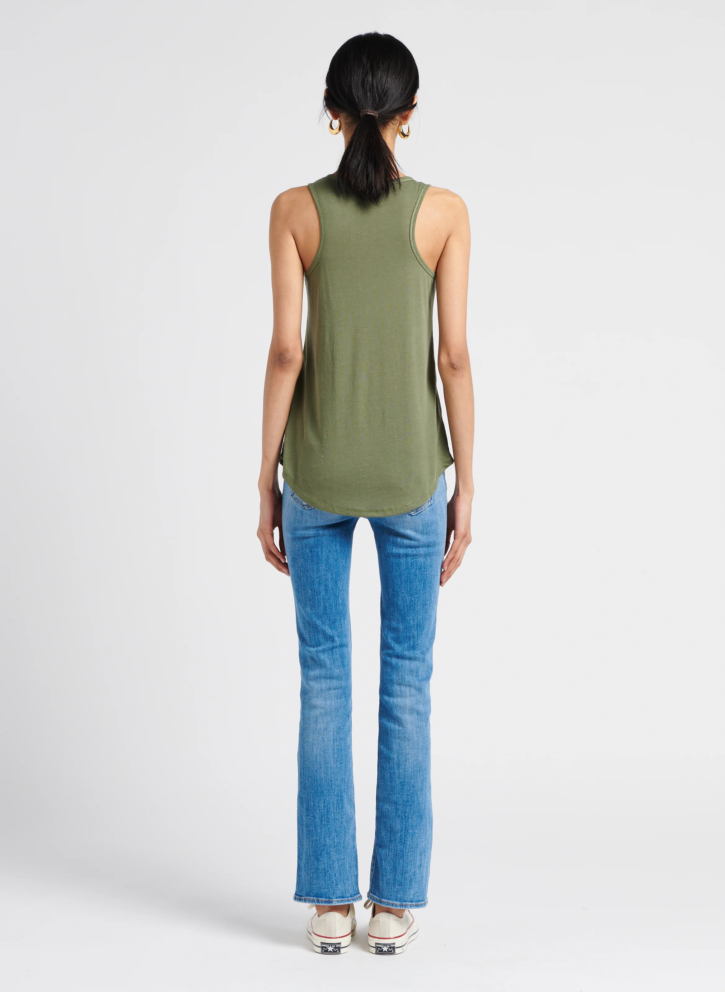 POWERB - Jean bootcut en coton stretch | Bleu