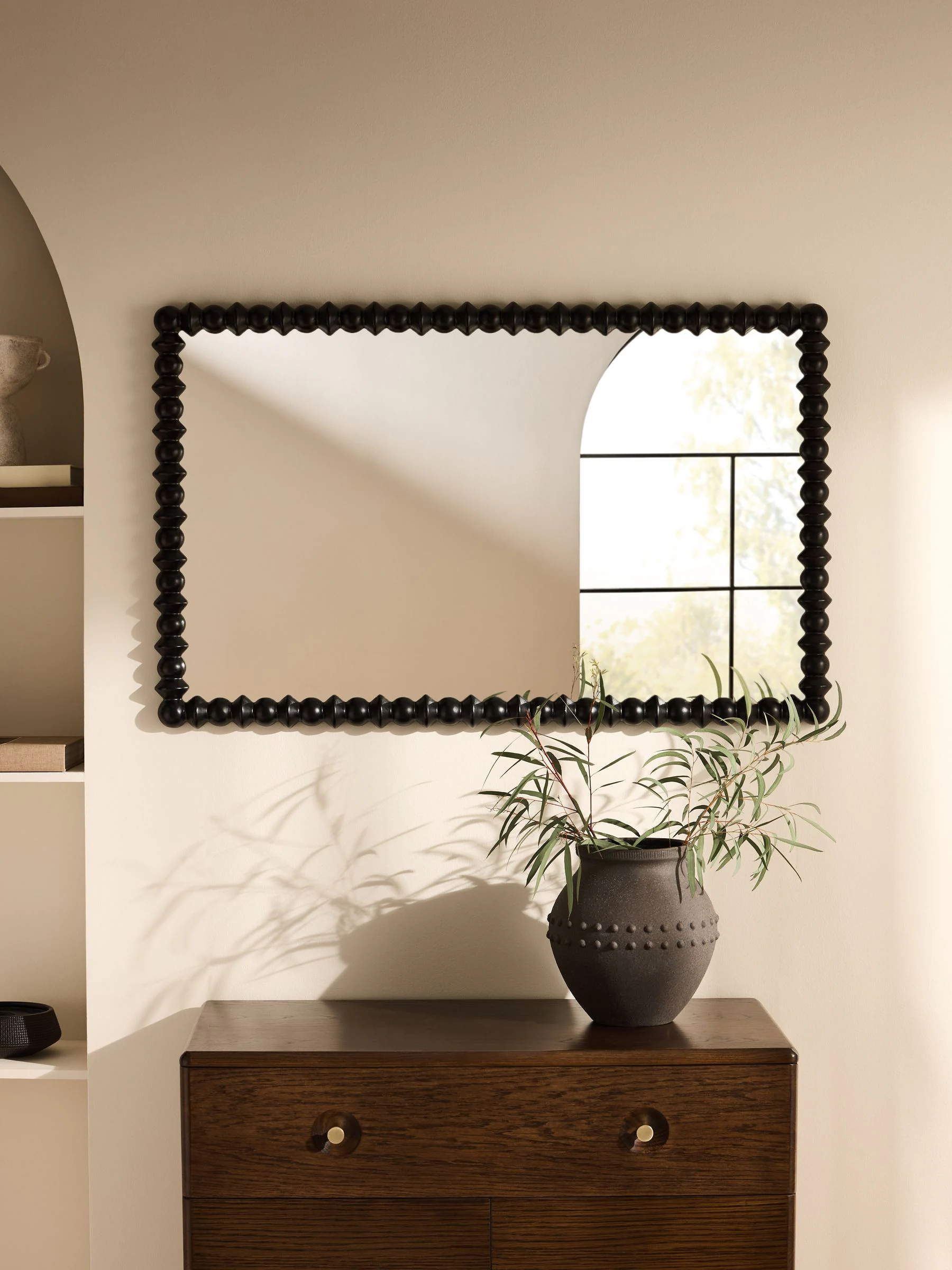 Global Bobbin Wall Mirror