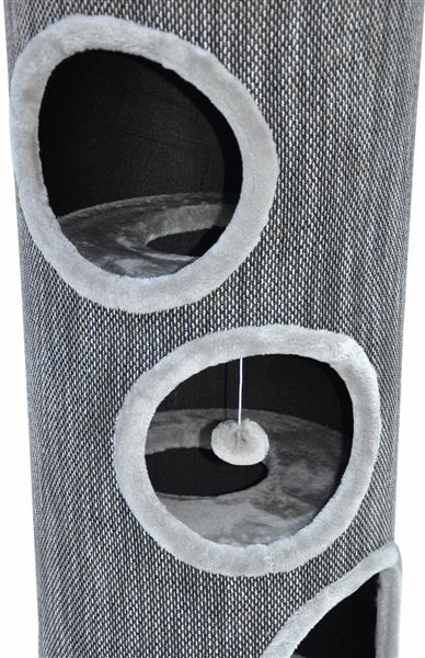 Nanook Kratztonne Tower grau 100 x 40 x 40 cm