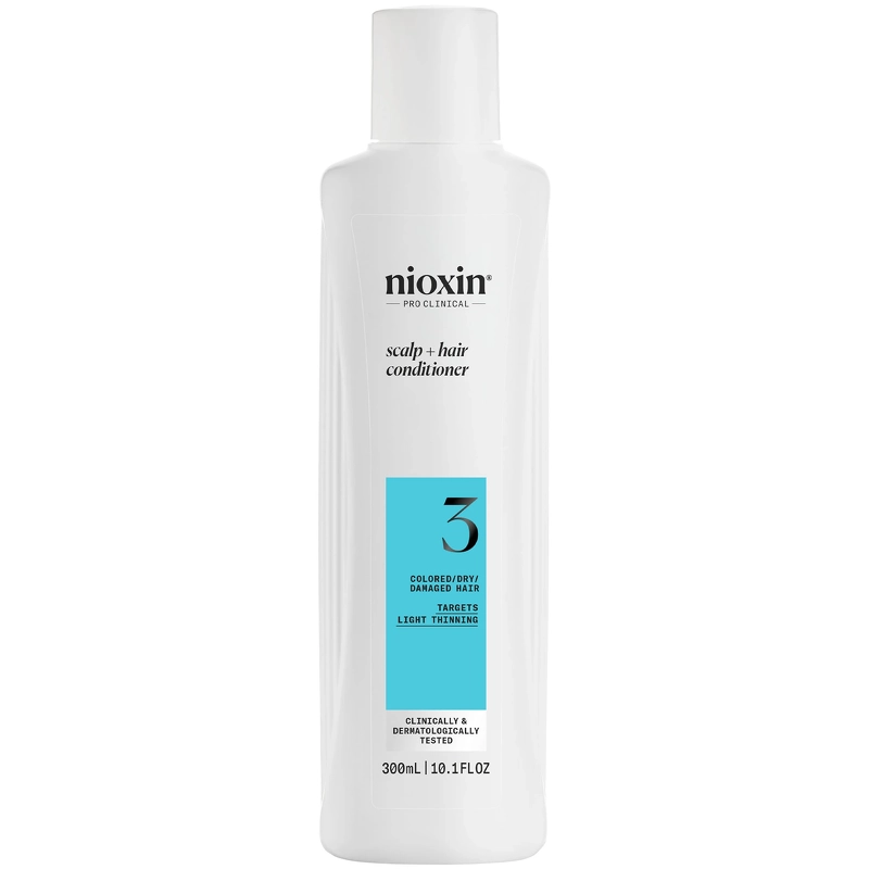 Nioxin System 3 Scalp + Hair Conditioner 300 ml - Colored/Dry/Damaged Hair