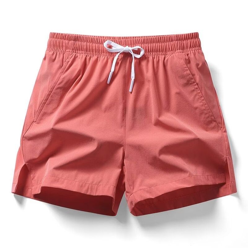 Cowpow - Effen shorts met trekkoord in de taille