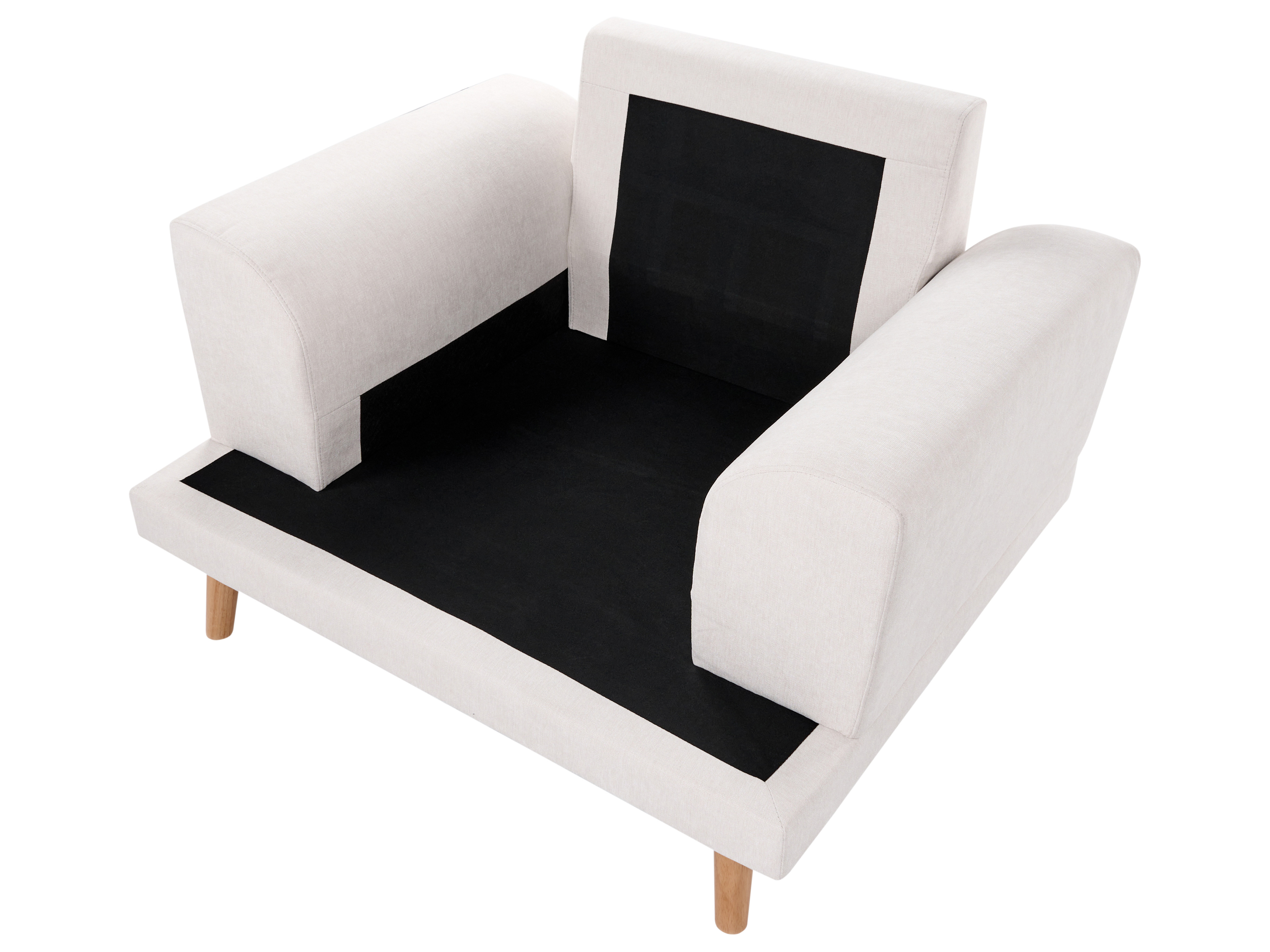 Bankenset 4-zits KILDAL Stof Lichtbeige