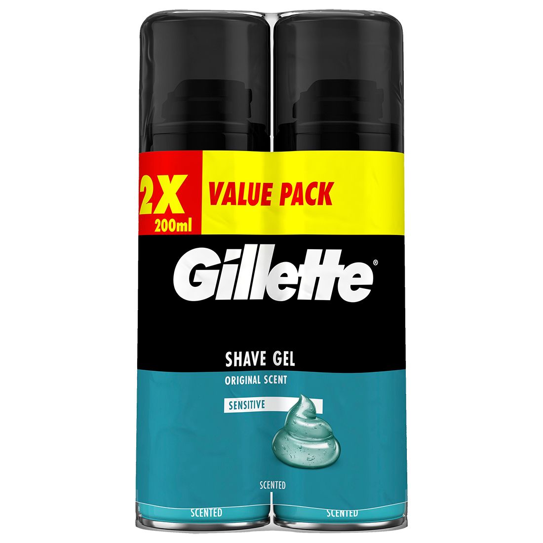 Shaving Gel Sensitive 2 x 200 ml