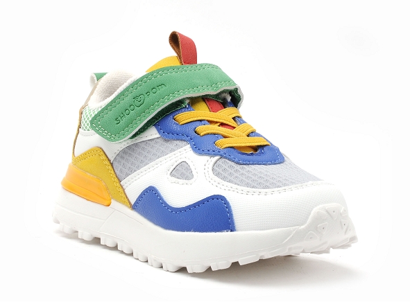 Shoo pom basses enfant joggy scratch multicolore