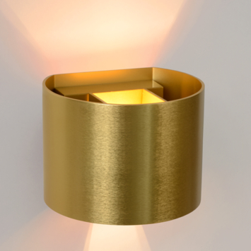 Lucide wandlamp Xio 9,7 cm goud