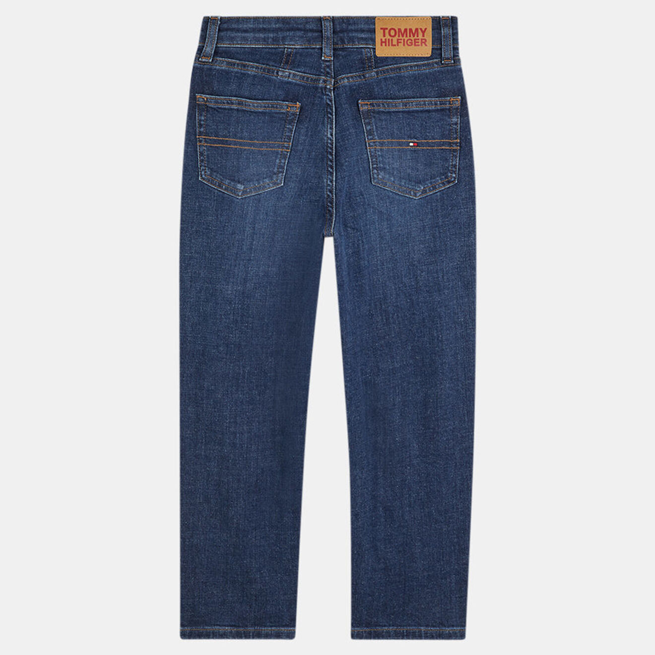 Tommy Hilfiger Jean en Coton stretch ajusté bleu brut