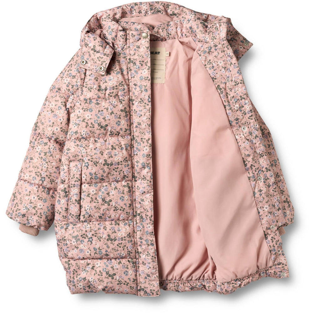 Køb Wheat Rose Powder Flowers Puffer Frakke Yrsa