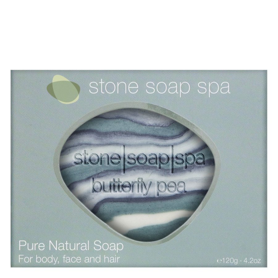 Stone Soap Spa Stone Soap Butterfly Pea 120g