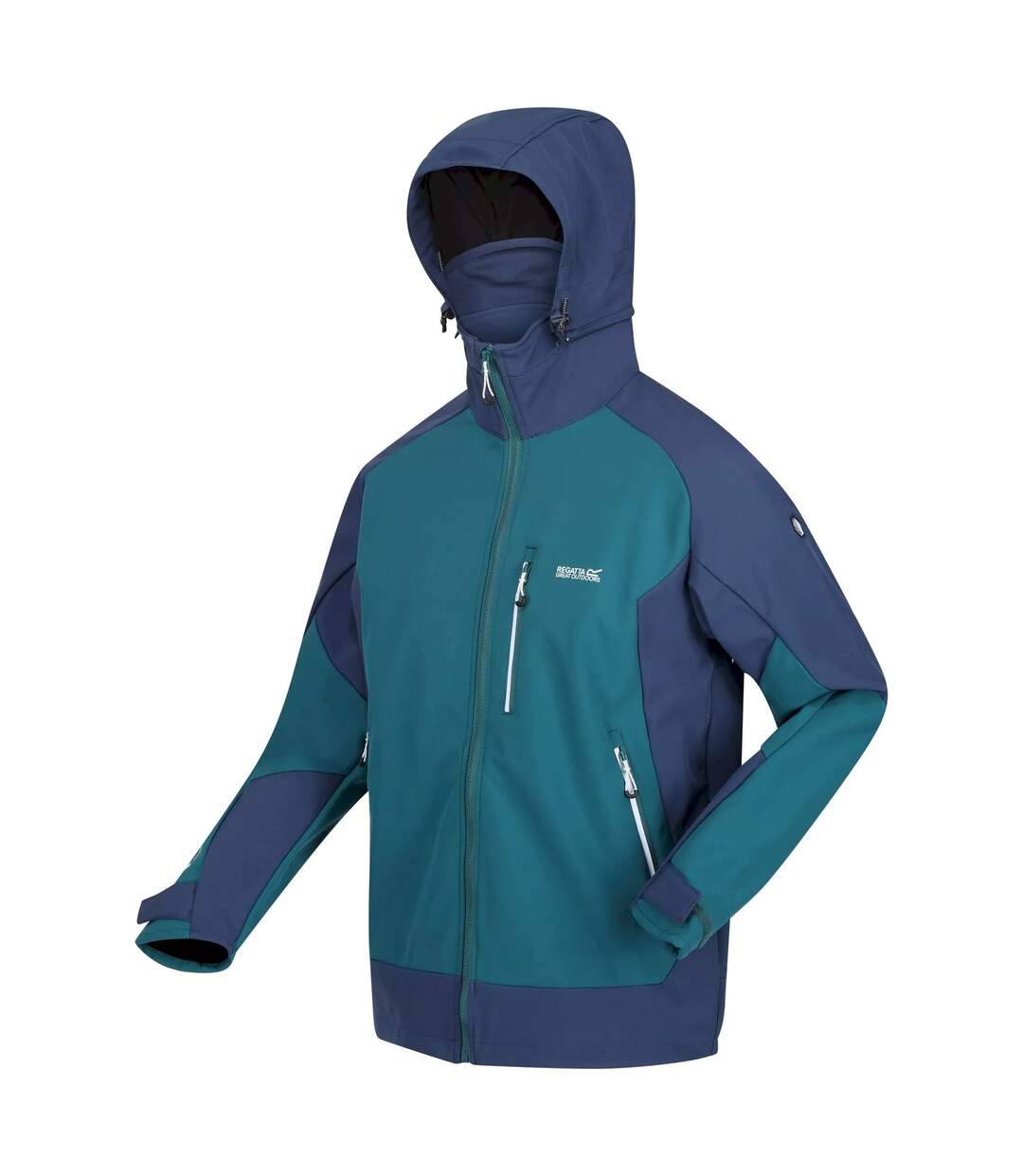Regatta - Veste softshell HEWITTS - Homme (Sarcelle / Bleu amiral) - UTRG8144