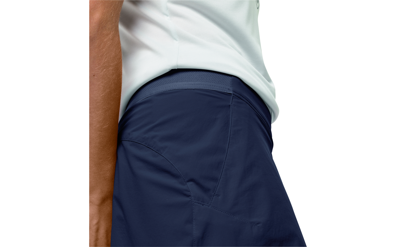 Jack Wolfskin Hilltop Trail Damen Skort graphit