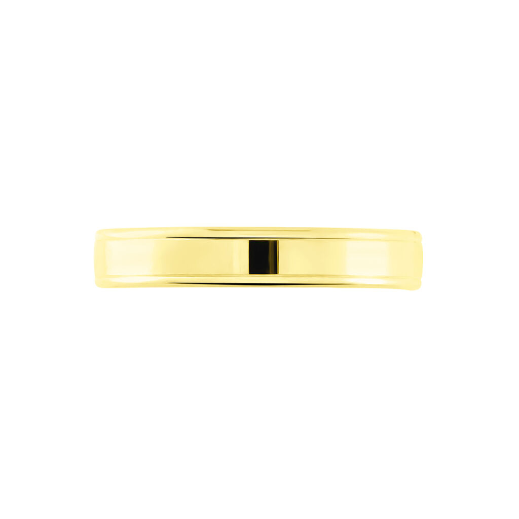 Alliance Beatrice Ruban Plat Or Jaune