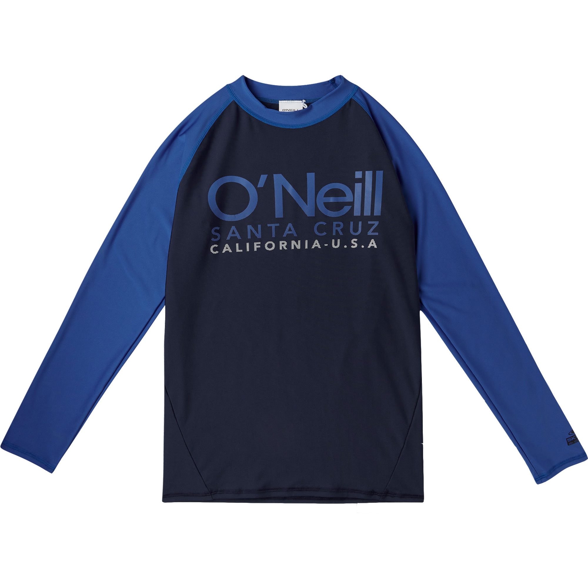 O'Neill Cali Longsleeve Skin Rashguard Jungen blue multi