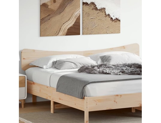 VIDAXL - Tête de lit 200 cm bois massif de pin