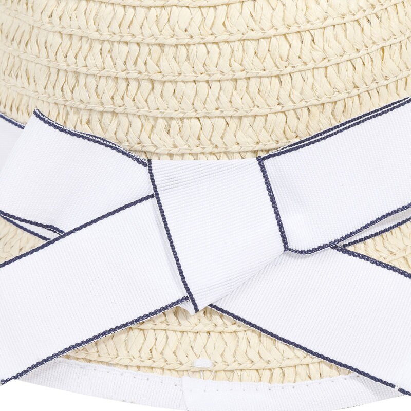 Chapeau bébé fille paille blanche bébé fille Absorba Aucune nuance