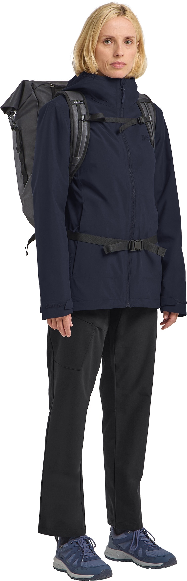 Jack Wolfskin 3-in-1-Funktionsjacke »MOONRISE 3IN1 JKT W« mit Kapuze
