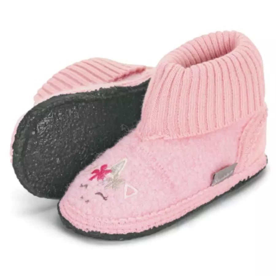 Sterntaler Hausschuhe Einhorngesicht rosa