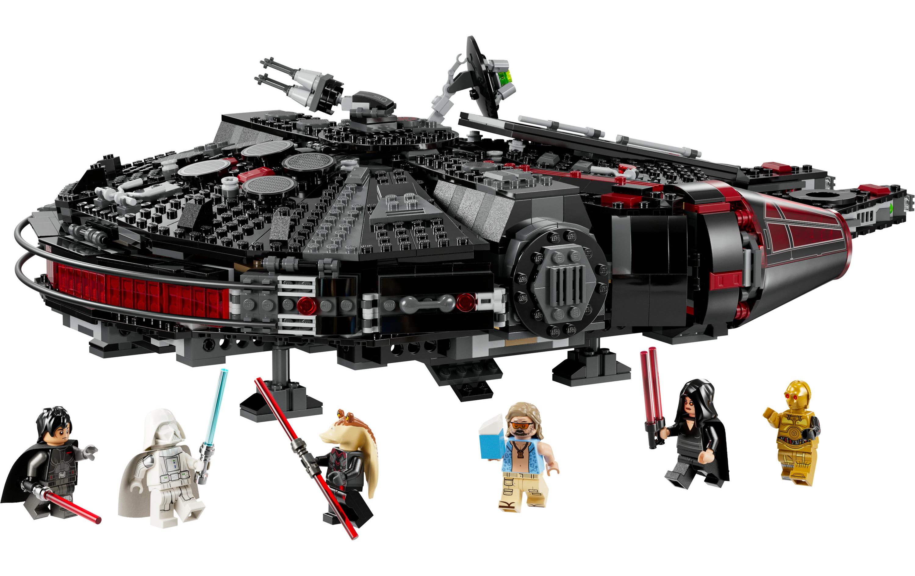 Star Wars Dunkler Millennium Falke 75389<br>LEGO Star Wars Sternenschiff Bauset