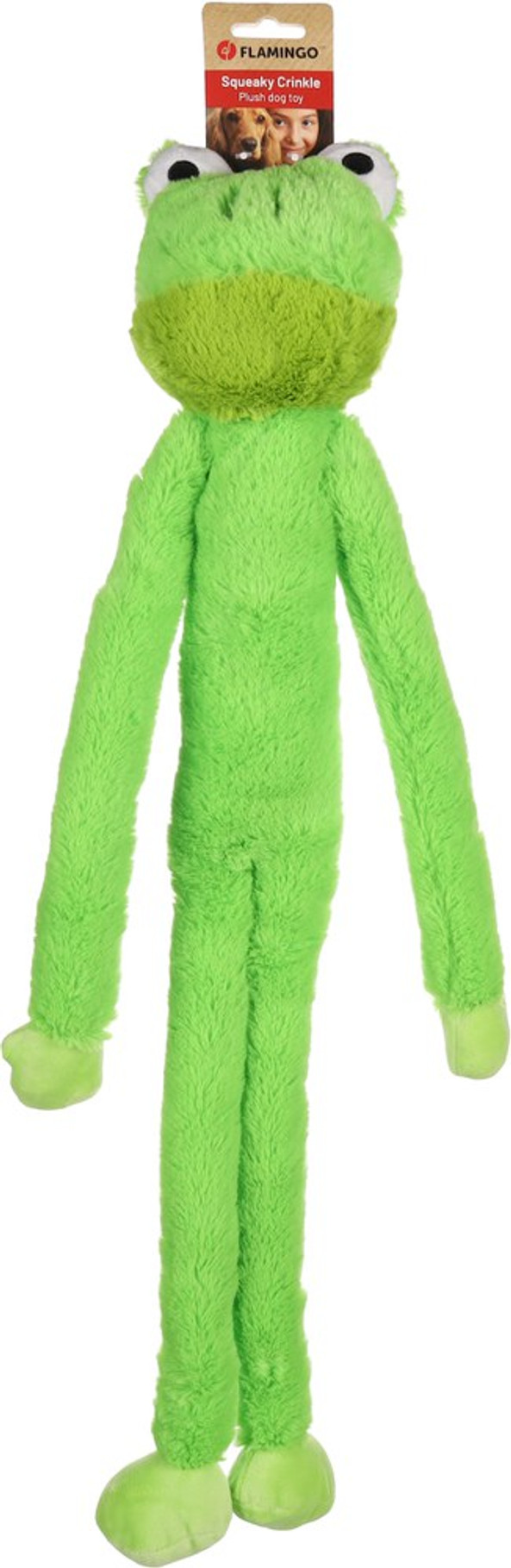 Flamingo f-522509 - Jouet Grenouille Kwakka pour Chiens Amusants