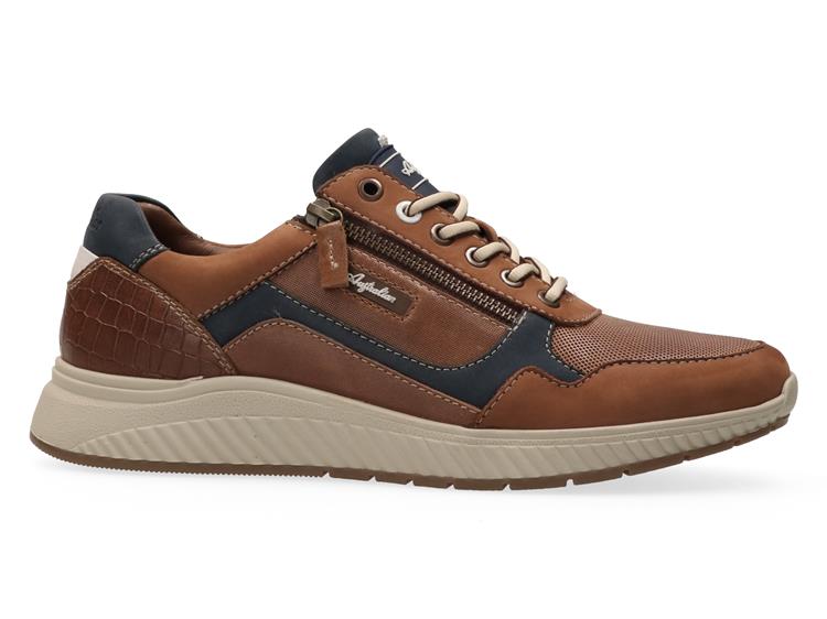 Australian Footwear Hatchback 15.1607.01 cognac-blue