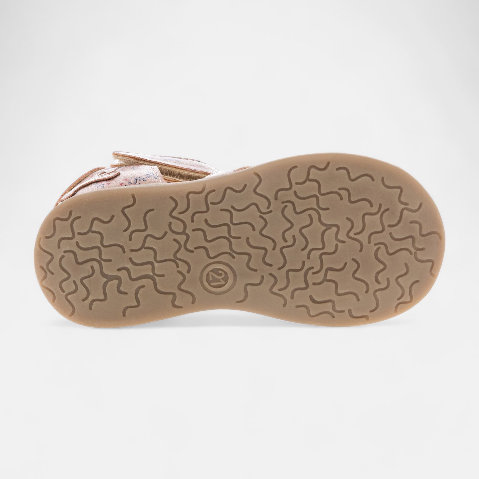 Nu-pieds Bébé fille or