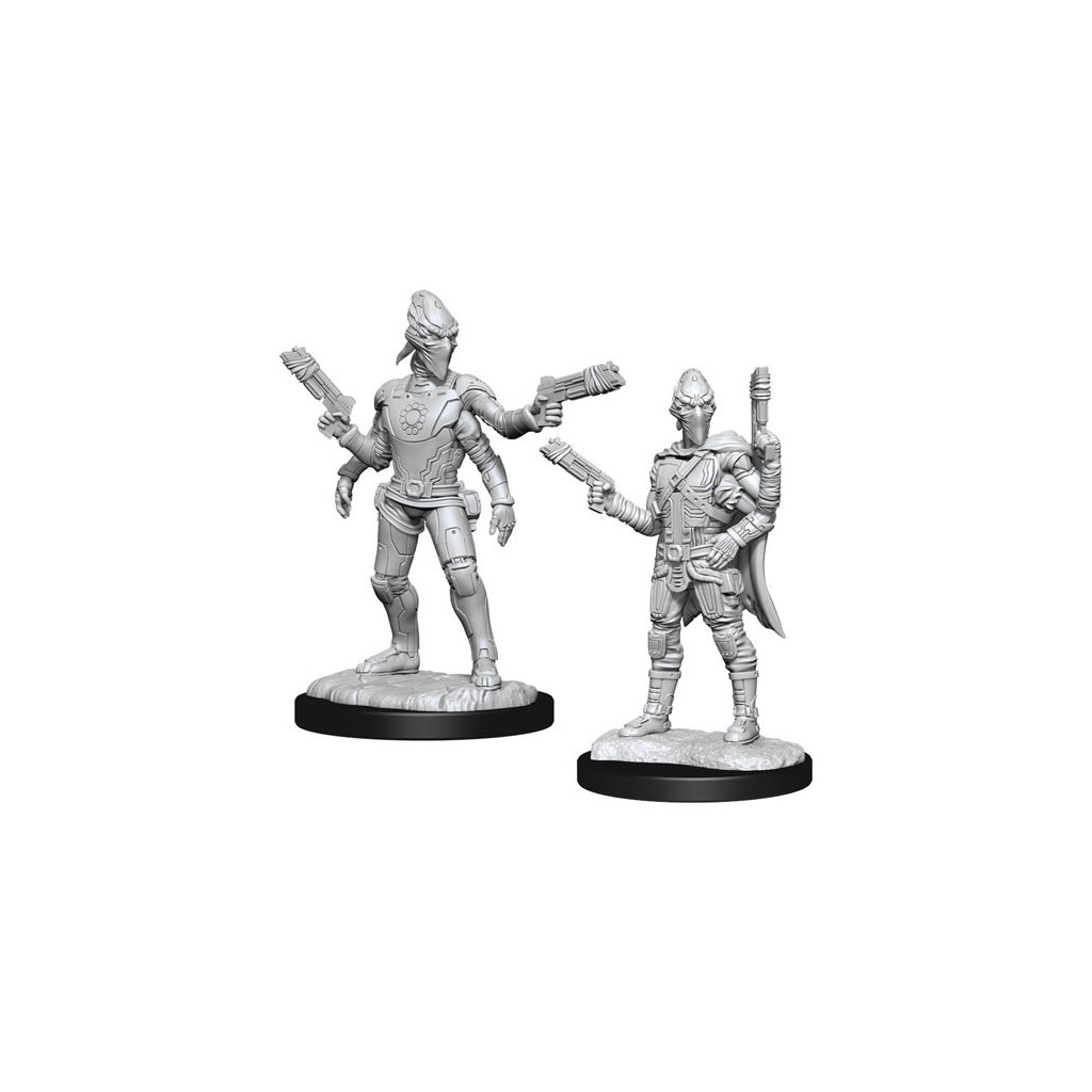 Starfinder Deep Cuts Unpainted Miniatures: Kasatha Operative