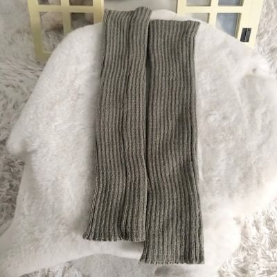 laceyleft - Effen geribbelde beenwarmers