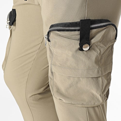 Pantalon Cargo Beige