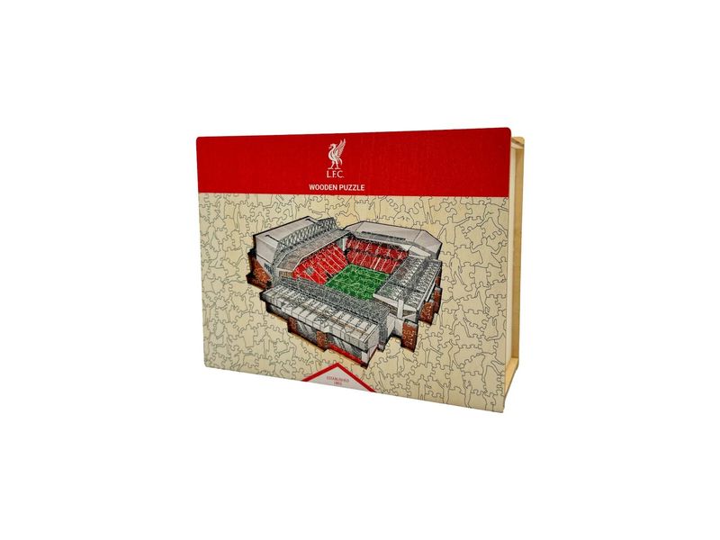 Iconic Puzzle Liverpool FC – Anfield Stadium Offizielles Holzpuzzle, Grösse M